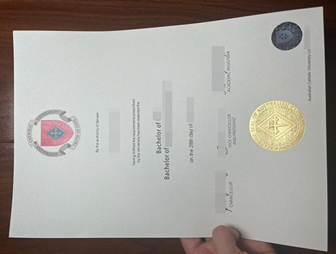 Australian Catholic University diploma replacement