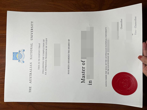 Australian National University diploma replacement