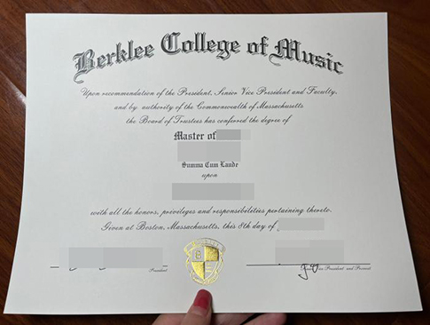 Berklee College of Music diploma replacement