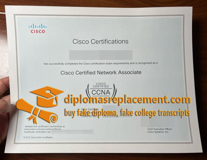 CCNA Certificate