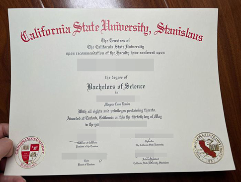 CSU Stanislaus diploma replacement
