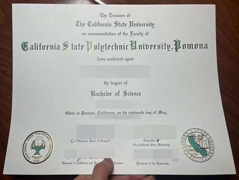 Cal Poly Pomona diploma replacement