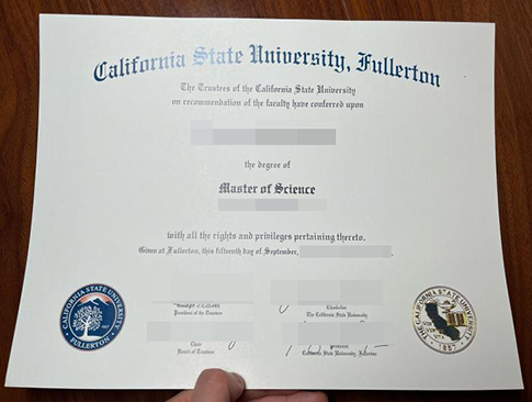 Cal State Fullerton diploma replacement