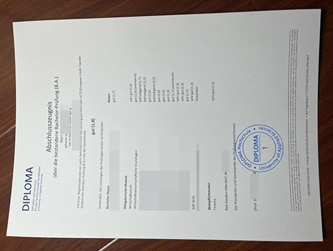 Diploma Hochschule Zeugnis replacement
