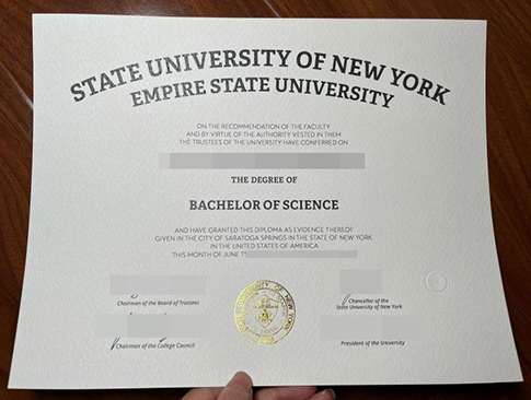 Empire State University diploma replacement