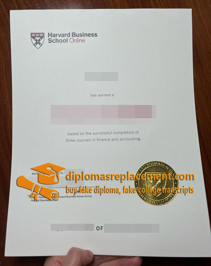 HBS Online diploma