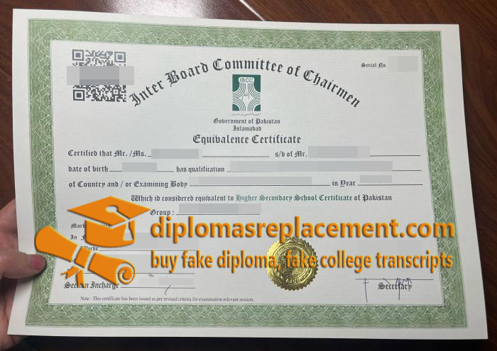 IBCC Certificate