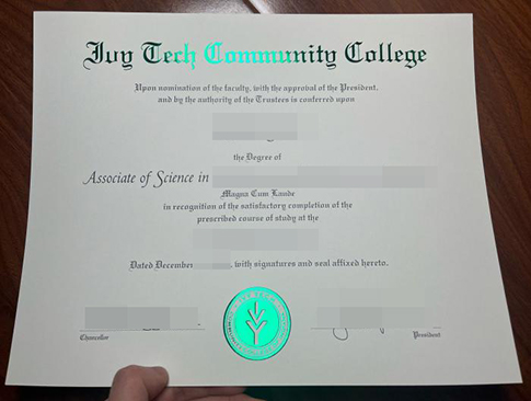 Ivy Tech diploma replacement