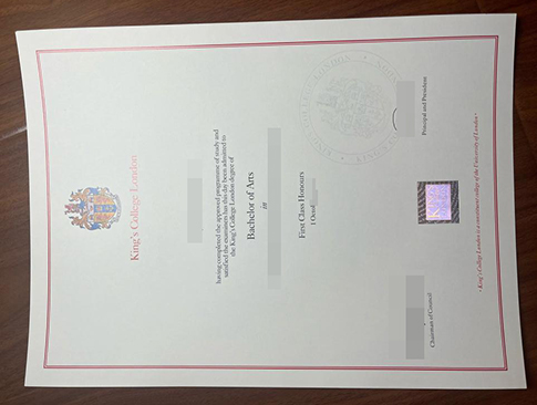 King’s College London diploma replacement