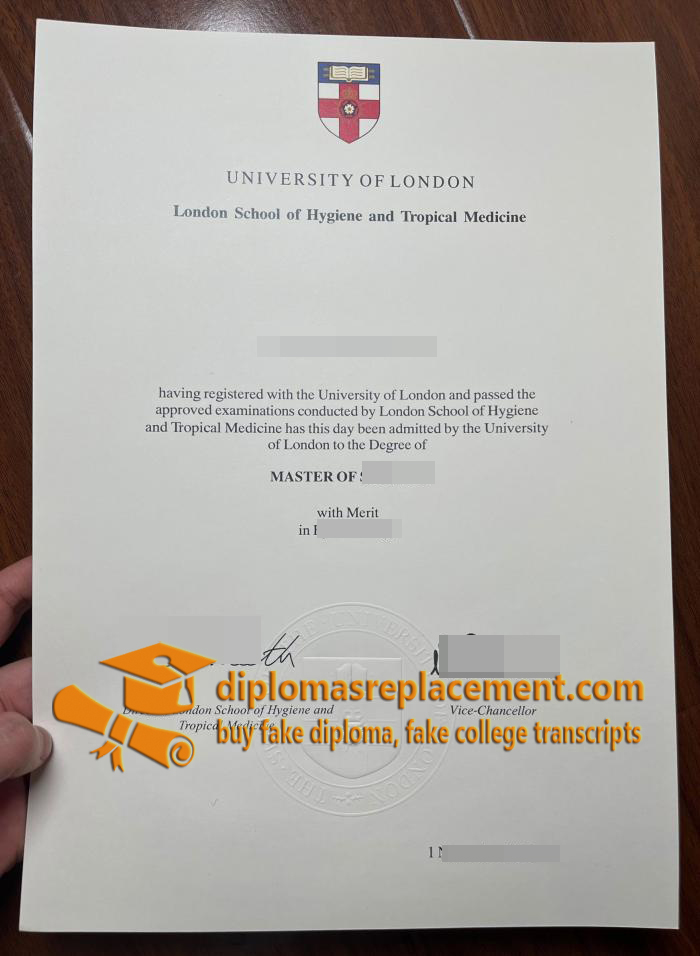 LSHTM diploma