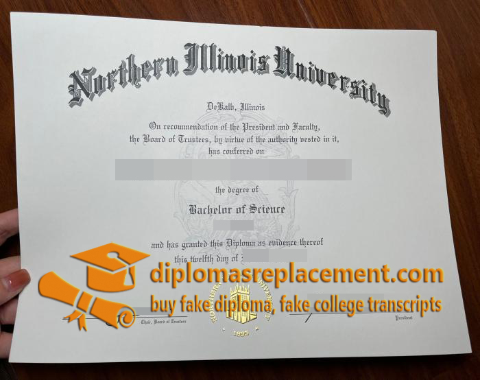 Northern Illinois University diploma