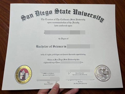 SDSU diploma replacement