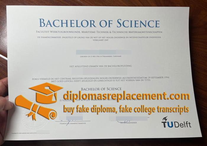TU Delft diploma
