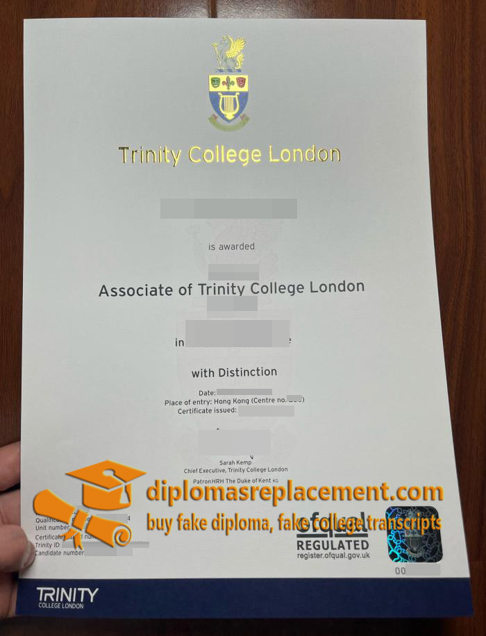 Trinity College London degree