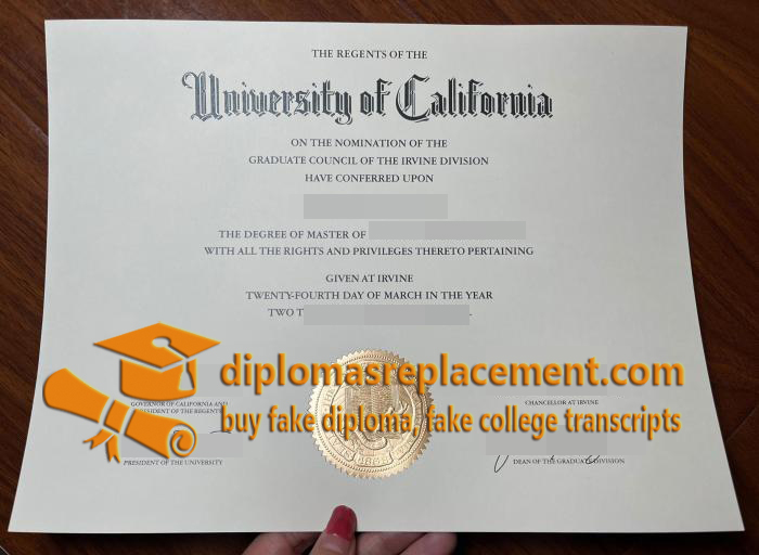 UCI diploma