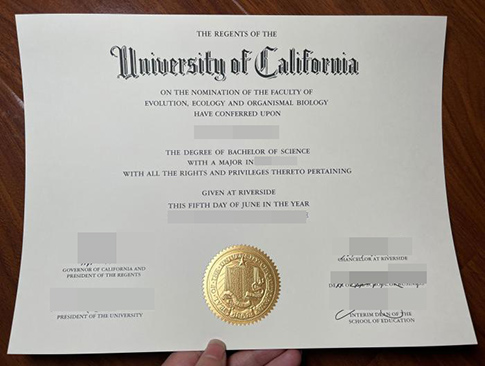 UCR diploma replacement