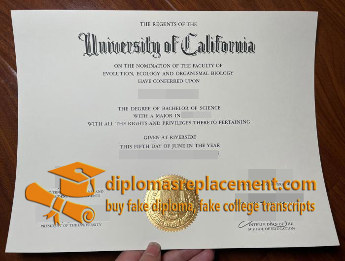 UCR diploma