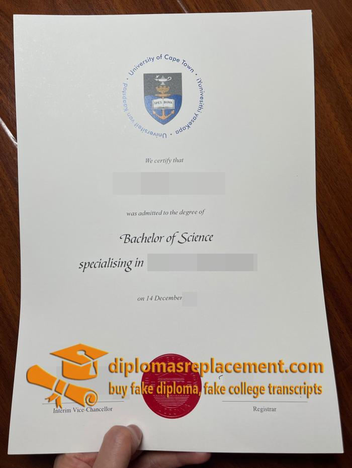 UCT diploma