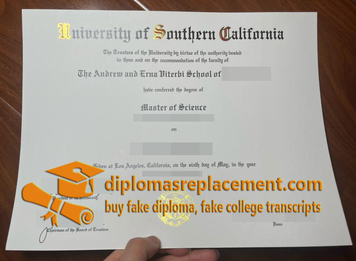 USC diploma