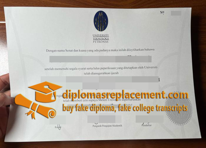 UTP diploma