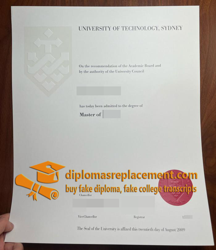 UTS diploma