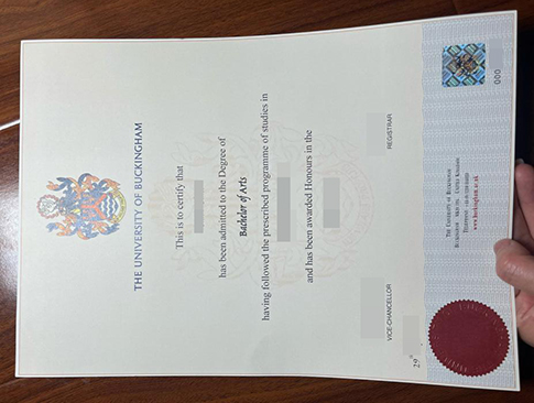 University of Buckingham diploma replacement