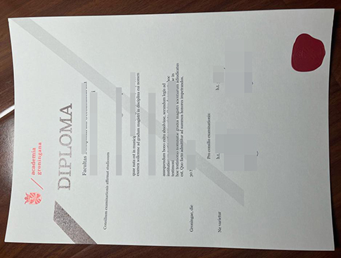 University of Groningen diploma replacement