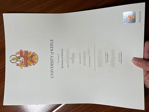 University of Keele diploma replacement