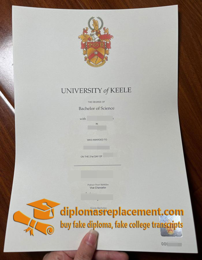 University of Keele diploma