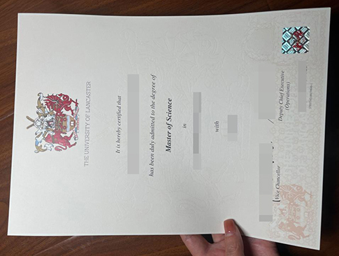 University of Lancaster diploma replacement