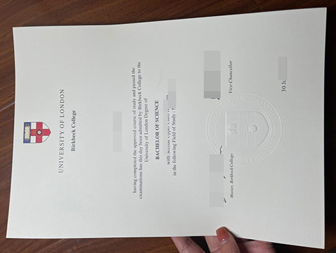 University of London Birkbeck College diploma replacement