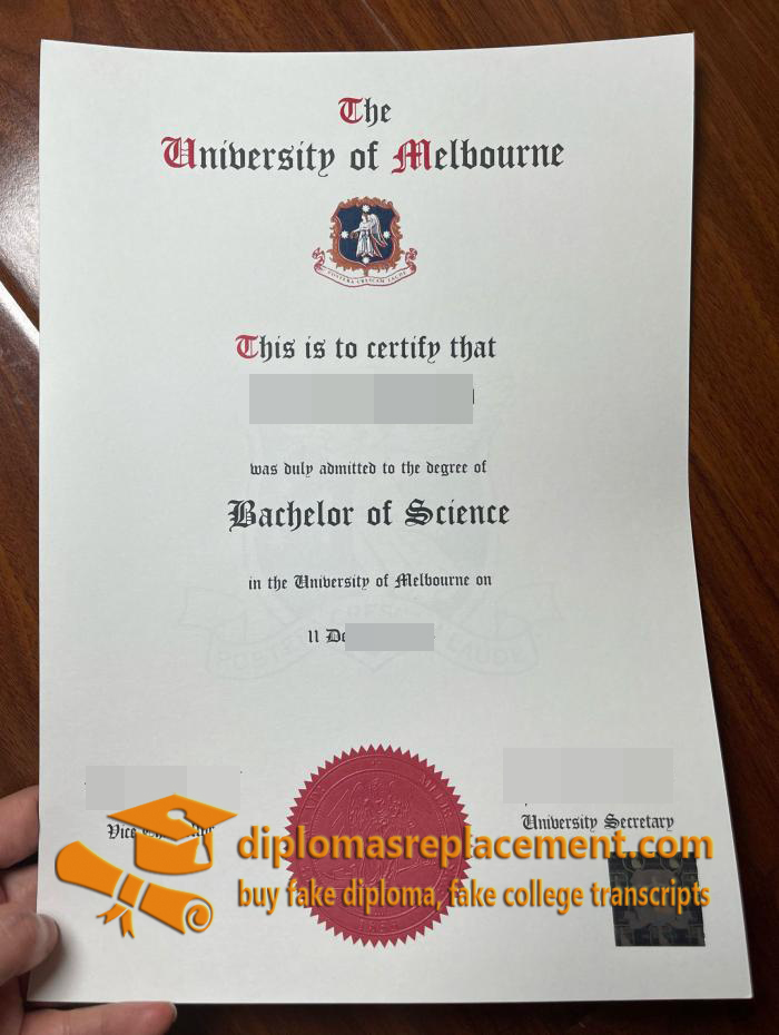 University of Melbourne diploma