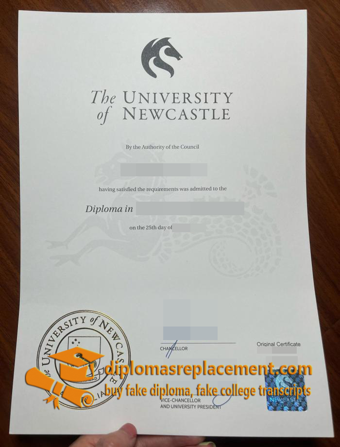 University of Newcastle diploma