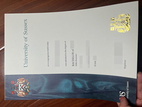 University of Sussex diploma replacement