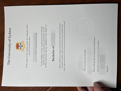 University of Sydney diploma replacement