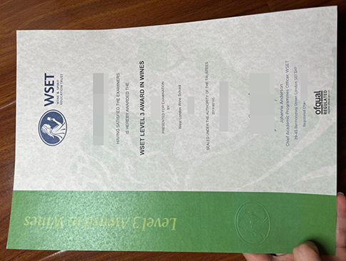 WSET Level 3 diploma replacement
