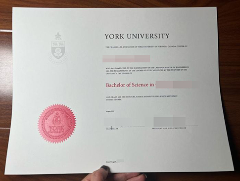 York University diploma replacement