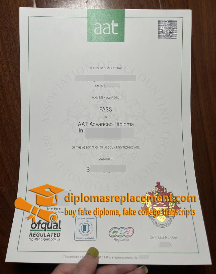 AAT Certificate