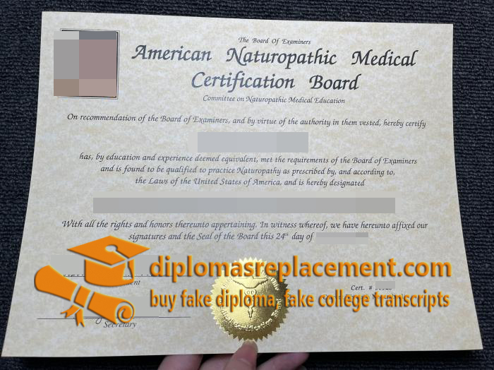 ANMCB Certificate