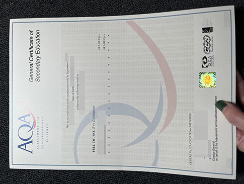 AQA Certificate replacement