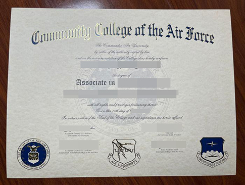 CCAF diploma replacement