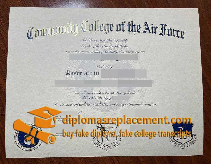 CCAF diploma