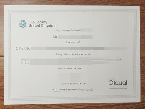 CFA UK Certificate replacement