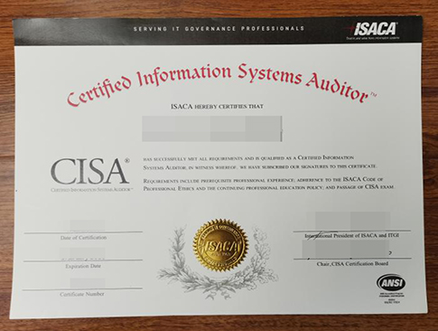 CISA Certificate replacement