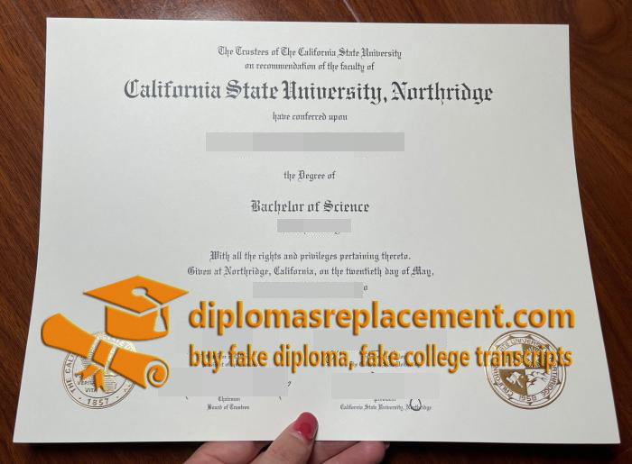 CSUN diploma