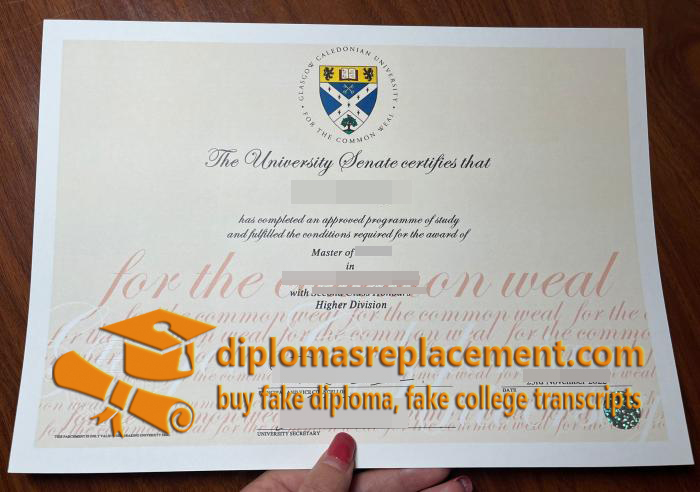 GCU diploma