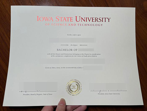 Iowa State University diploma replacement