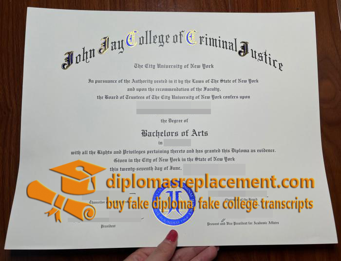 John Jay diploma