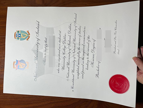 National University of Ireland diploma replacement