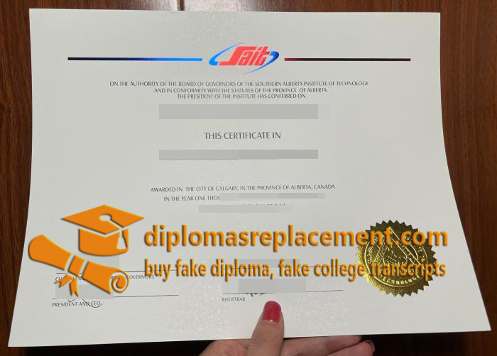 SAIT diploma